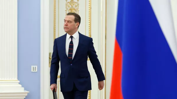 Премьер-министр РФ Дмитрий Медведев 