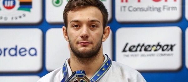 Давид Гамосов - серебряный призер первенства Европы по дзюдо среди юниоров U-21 Давид Гамосов - серебряный призер первенства Европы по дзюдо среди юниоров U-21 - Sputnik Южная Осетия