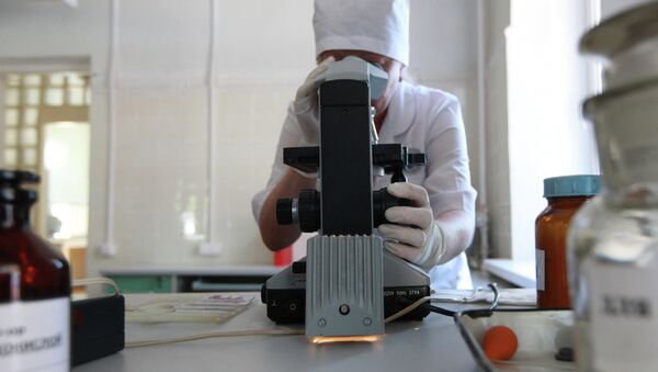 Работа лаборатории санитарной экспертизы  - Sputnik Южная Осетия