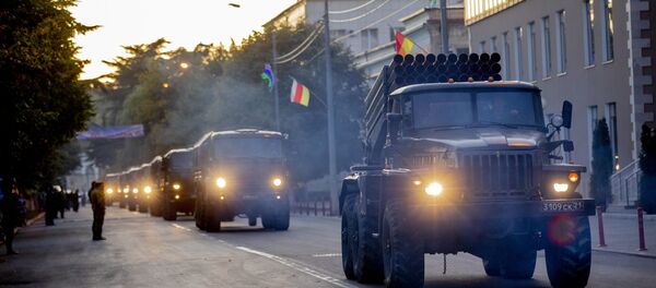 Репетиция Парада в честь Дня республики - Sputnik Южная Осетия