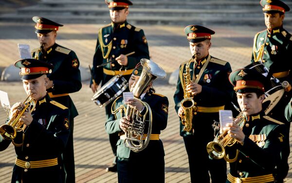 Репетиция Парада в честь Дня республики - Sputnik Южная Осетия