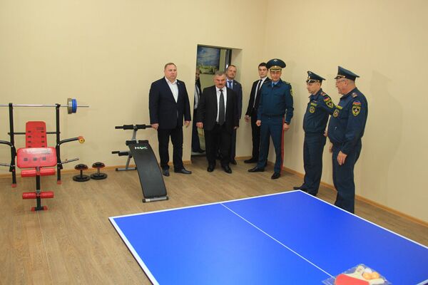 Глава МЧС Южной Осетии принял участие в открытии пожарной части в ДНР - Sputnik Южная Осетия