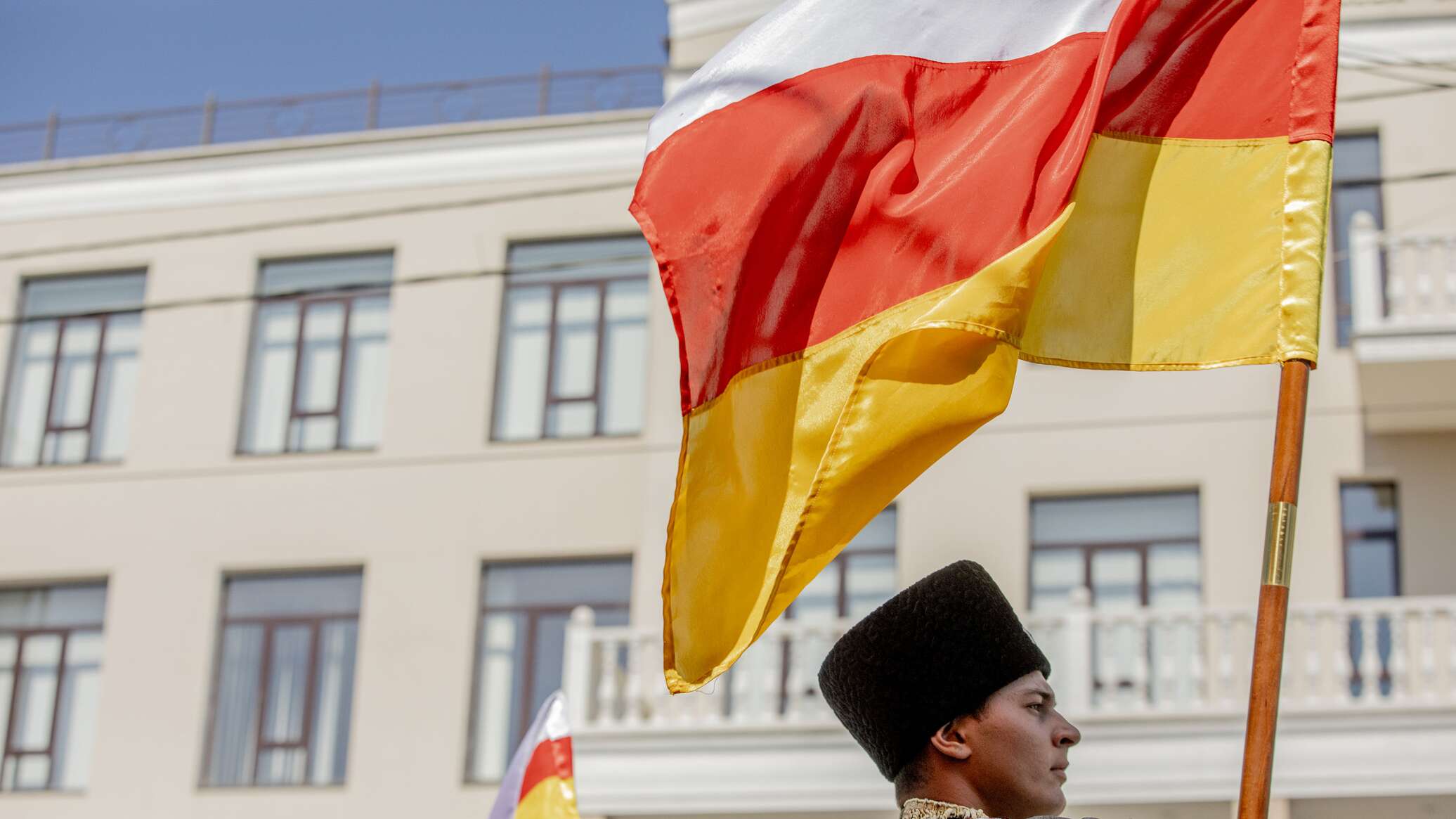 Осетия признала независимость. Почетный караул Южная Осетия.