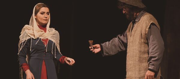 Спектакль Фатима в Государственном драматическом театре им. Коста Хетагурова Спектакль Фатима в Государственном драматическом театре им. Коста Хетагурова - Sputnik Южная Осетия