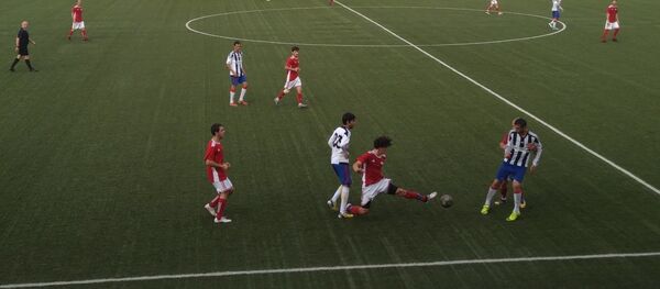 ФК Цхинвал на чемпионате в Северной Осетии ФК Цхинвал на чемпионате в Северной Осетии - Sputnik Южная Осетия