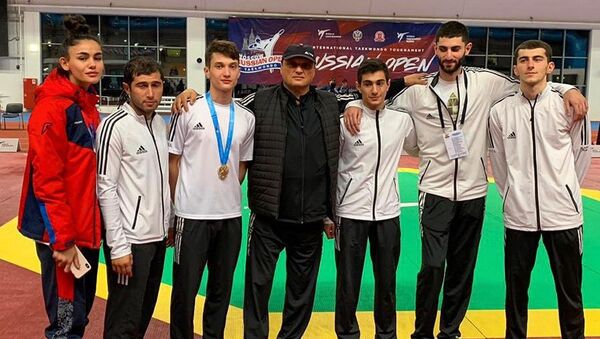 Георгий Гурциев из Осетии взял золото на турнире Russia Open-2019 - Sputnik Южная Осетия