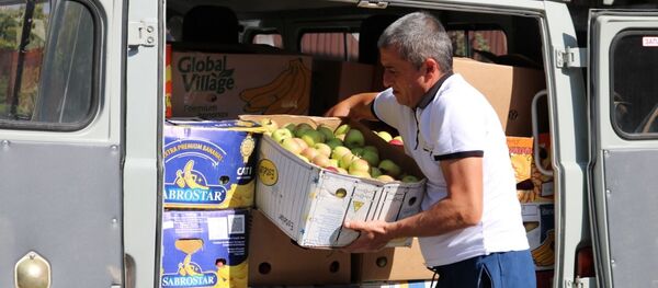 Благотворительная акция в Южной Осетии  - Sputnik Южная Осетия