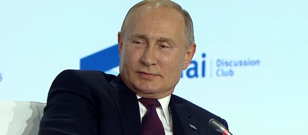 Путин пошутил в ответ на заявление Токаева про ядерное оружие Путин пошутил в ответ на заявление Токаева про ядерное оружие - Sputnik Южная Осетия