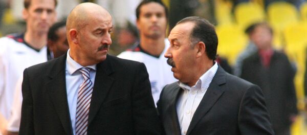 Валерий Газзаев и Станисла Черчесов Валерий Газзаев и Станисла Черчесов - Sputnik Южная Осетия