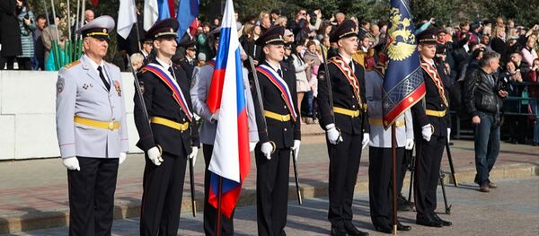 Уӕрӕсейы МХМ ахуыргӕнӕдӕтты курсанттӕ Хуссар Ирӕй ард бахордтой Уӕрӕсейы МХМ ахуыргӕнӕдӕтты курсанттӕ Хуссар Ирӕй ард бахордтой - Sputnik Хуссар Ирыстон