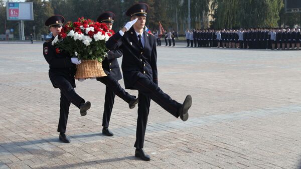 Курсанты вузов МВД РФ из Южной Осетии приняли присягу Курсанты вузов МВД РФ из Южной Осетии приняли присягу - Sputnik Южная Осетия