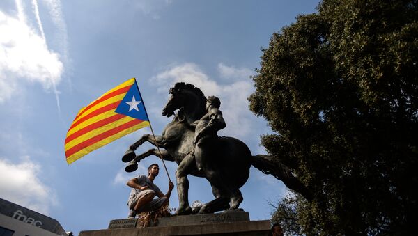 Празднование Дня Испании в Барселоне - Sputnik Южная Осетия