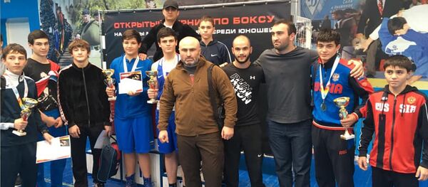 Цыппар боксер Хуссар Ирæй рамбылдтой Гасситы Мурӕты турнир - Sputnik Хуссар Ирыстон