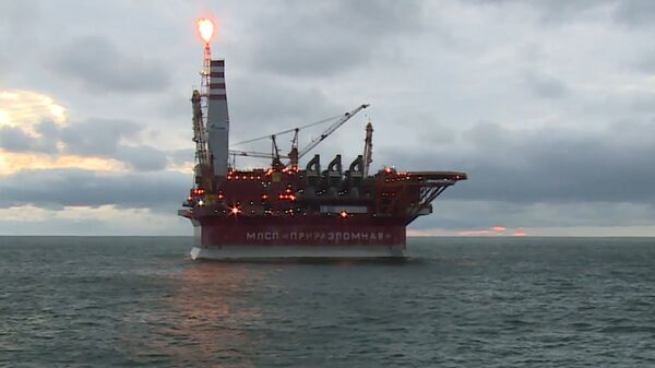 Как Россия добывает нефть в Арктике - видео - Sputnik Южная Осетия