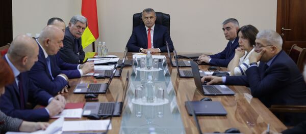 Заседание правительства РЮО Заседание правительства РЮО - Sputnik Южная Осетия