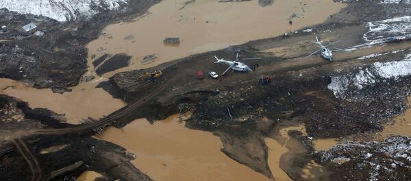 Последствия прорыва дамбы в Красноярском крае Последствия прорыва дамбы в Красноярском крае - Sputnik Южная Осетия