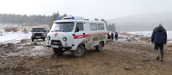 Прорыв дамбы в Красноярском крае Прорыв дамбы в Красноярском крае - Sputnik Южная Осетия