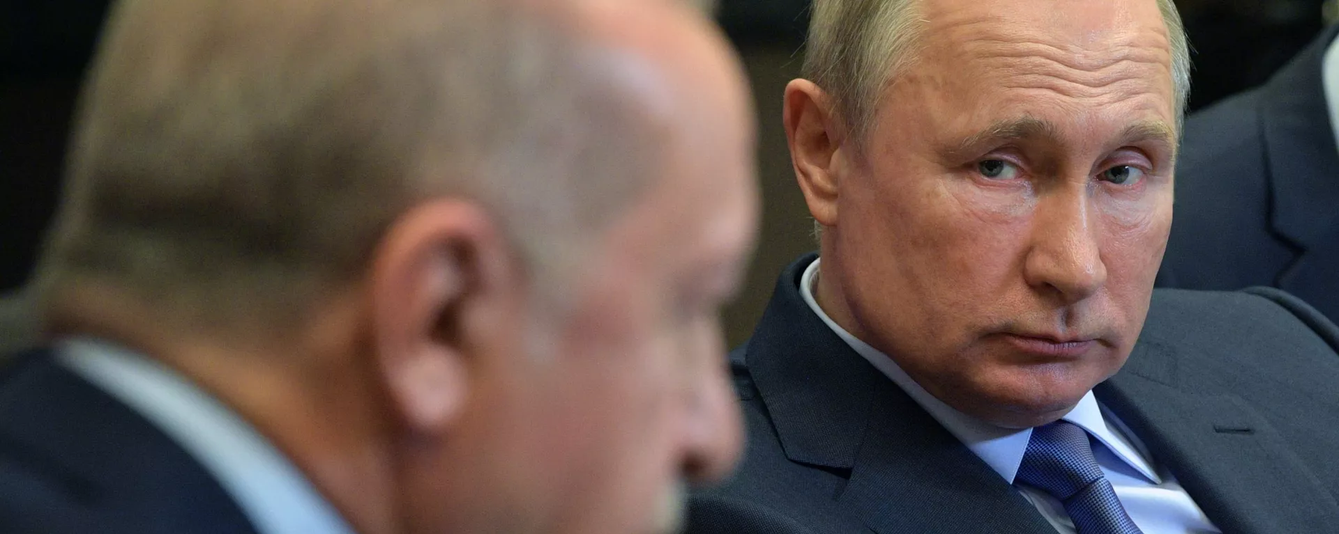 Президент РФ В. Путин встретился с президентом Турции Р. Т. Эрдоганом - Sputnik Южная Осетия, 1920, 29.08.2023