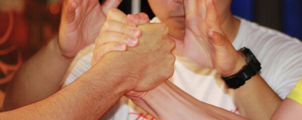 Армрестлинг.  - Sputnik Хуссар Ирыстон