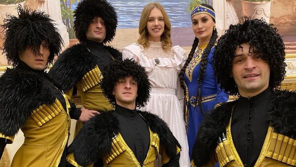 Наталья Водянова посетила свадьбу в Осетии - Sputnik Южная Осетия