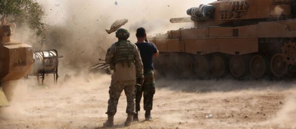 Турецкие военные в Сирии - Sputnik Южная Осетия