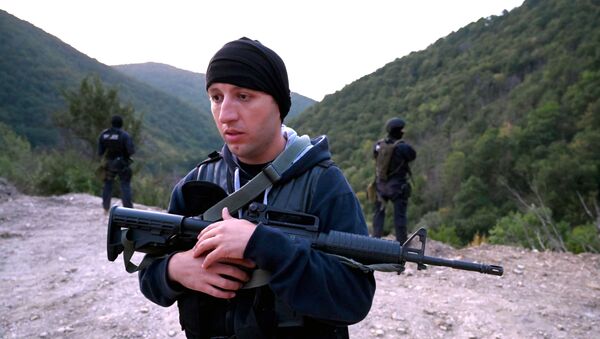 Грузинская полиция - Sputnik Южная Осетия