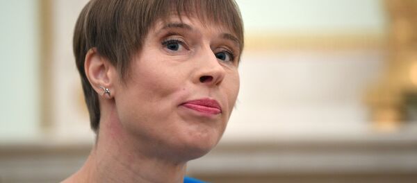 Президент Эстонии Керсти Кальюлайд - Sputnik Южная Осетия