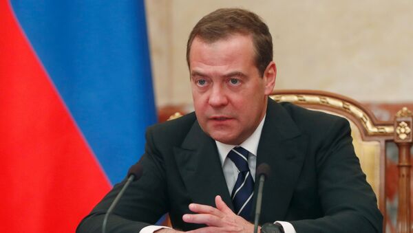 Председатель правительства РФ Дмитрий Медведев. Архивное фото  - Sputnik Южная Осетия