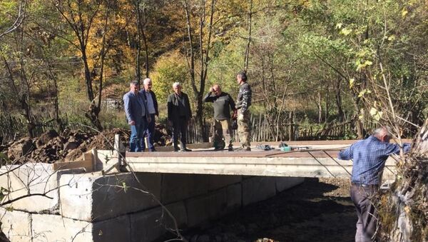 Новый мост в Дзауском районе - Sputnik Южная Осетия