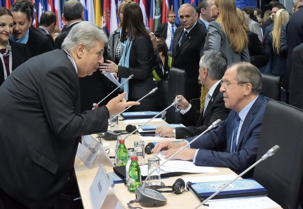 Глава МИД РФ С.Лавров принял участие в 22-й министерской конференции ОБСЕ - Sputnik Южная Осетия