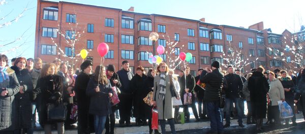 Во Владикавказе сдали дом в рамках госпрограммы Доступное жилье Во Владикавказе сдали дом в рамках госпрограммы Доступное жилье - Sputnik Южная Осетия