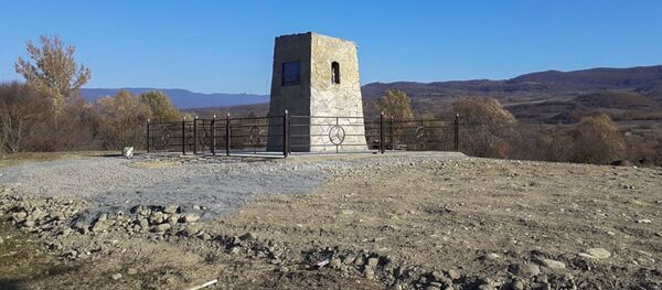 В Знаурском районе Южной Осетии построили часовню святого Уастырджи  В Знаурском районе Южной Осетии построили часовню святого Уастырджи  - Sputnik Хуссар Ирыстон