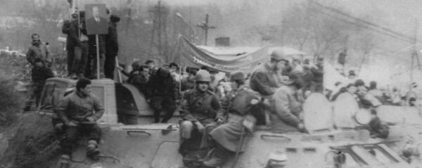 Фото Тамаза Макиева снятые 23 ноября 1989г. - Sputnik Южная Осетия