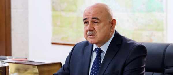 Встреча президента РЮО Анатолия Бибилова с главой МИД Дмитрием Медоевым Встреча президента РЮО Анатолия Бибилова с главой МИД Дмитрием Медоевым - Sputnik Южная Осетия