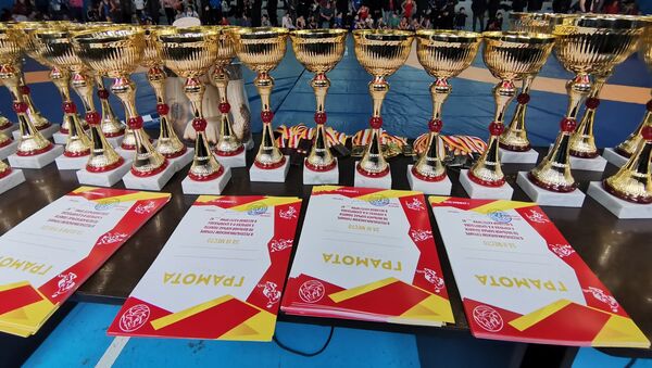 В Цхинвале прошел республиканский турнир по вольной борьбе - Sputnik Южная Осетия