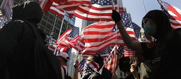 Демонстрация в Гонконге Демонстрация в Гонконге - Sputnik Южная Осетия