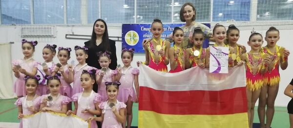 Турнир по гимнастике в Ставропольском крае РФ Турнир по гимнастике в Ставропольском крае РФ - Sputnik Южная Осетия