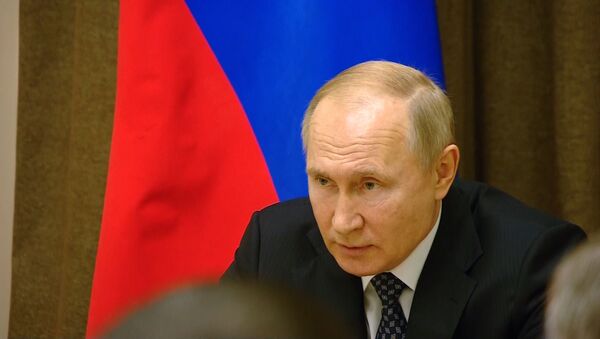 Путин: приближение НАТО к границам России угрожает безопасности страны - Sputnik Южная Осетия