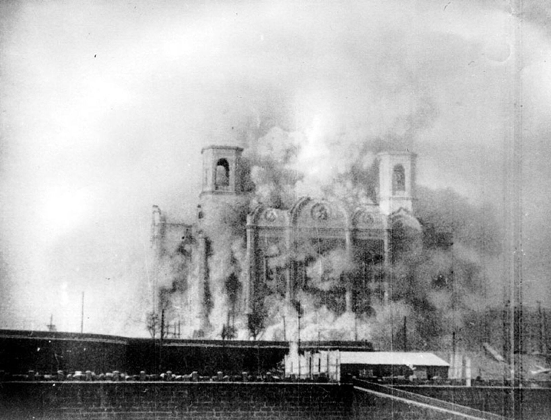 Разрушение Храма Христа Спасителя - Sputnik Южная Осетия, 1920, 26.10.2021