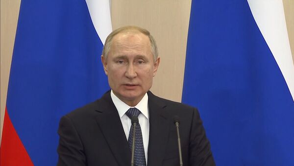 Путин рассказал о Турецком потоке и транзите газа через Украину - Sputnik Южная Осетия