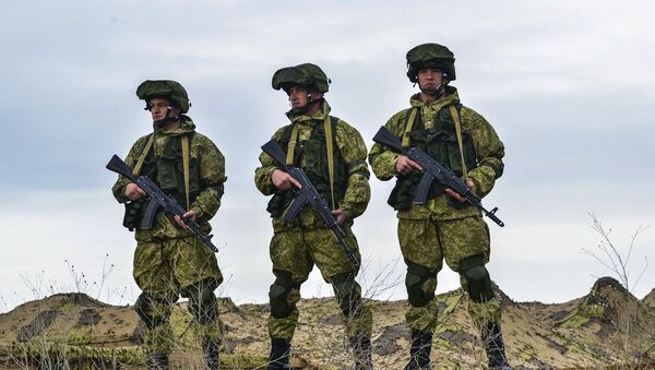 Военнослужащие ВДВ в Крыму - Sputnik Южная Осетия