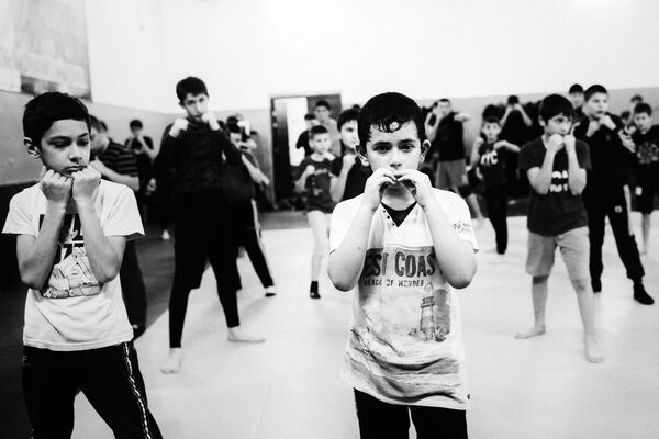 Тренировка секции рукопашного боя - Sputnik Южная Осетия