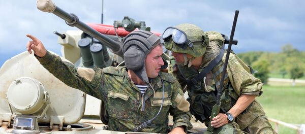 Тактические учения на российской военной базе в Абхазии Тактические учения на российской военной базе в Абхазии - Sputnik Южная Осетия