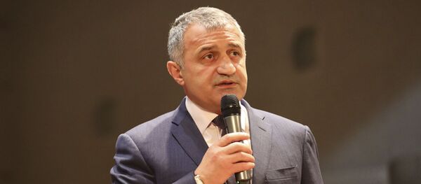 Президент Анатолий Бибилов принял участие в торжественных мероприятиях, посвященных 25-летию со дня основания Владикавказского научного центра Российской академии наук (ВНЦ РАН) Президент Анатолий Бибилов принял участие в торжественных мероприятиях, посвященных 25-летию со дня основания Владикавказского научного центра Российской академии наук (ВНЦ РАН) - Sputnik Южная Осетия