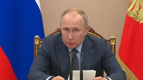 Владимир Путин: российские позиции на глобальном рынке вооружения укрепляются - Sputnik Южная Осетия