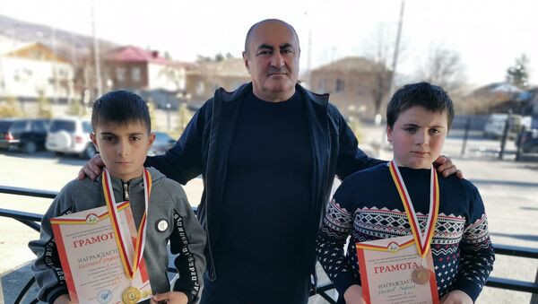 Родион Бестаев и Родион Бестаев завоевали медали на первенстве РСО-Алания - Sputnik Южная Осетия