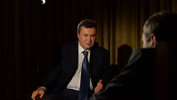 Бывший президент Украины Виктор Янукович дал интервью РИА Новости - Sputnik Южная Осетия