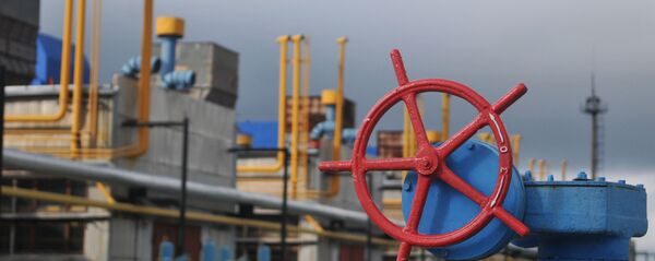 Вентиль на газокомпрессорной станции на Украине Вентиль на газокомпрессорной станции на Украине - Sputnik Южная Осетия