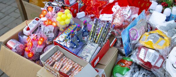 Елочный базар в Цхинвале - Sputnik Южная Осетия