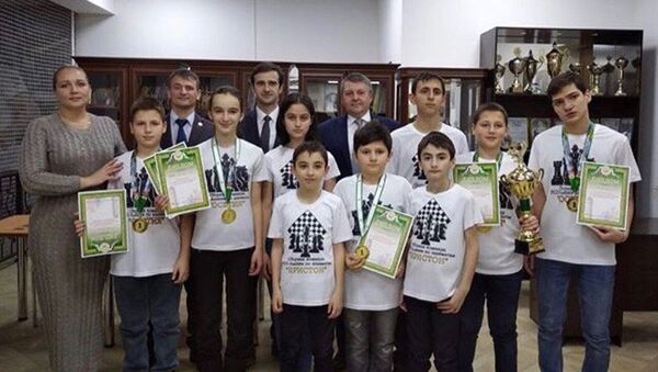 Юные шахматисты из Осетии выиграли турнир СКФО - Sputnik Южная Осетия